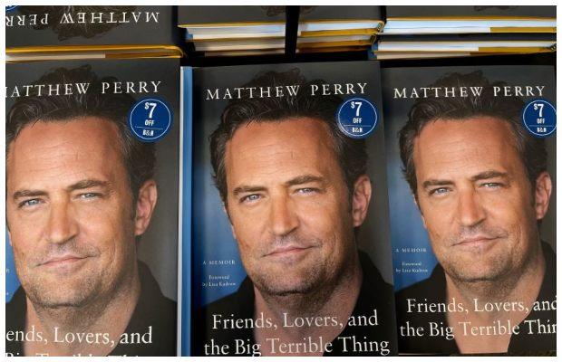 Matthew Perry’s memoir hits no.1 on Amazon’s bestseller list