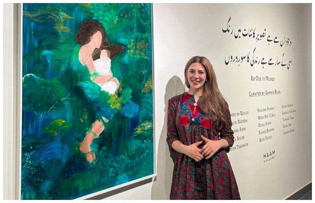 Naimal Khawar Pays Tribute to the Resilience of Women of Gaza with “Luminesce” Art Display