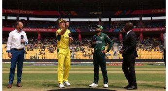 World Cup 2023: Pakistan put Australia to bat first after winning the toss