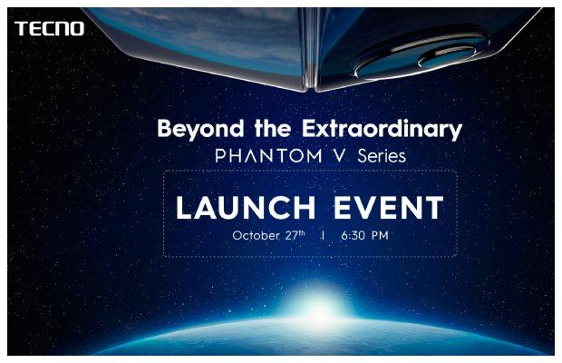 TECNO’s foldable flagship, PHANTOM V Series, is set to launch on 27th Oct in Pakistan