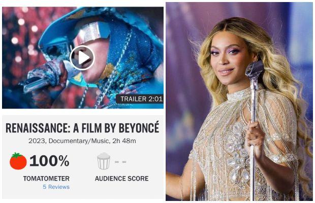 ‘Renaissance: A Film by Beyoncé’ debuts with a Rotten Tomatoes score of 100%