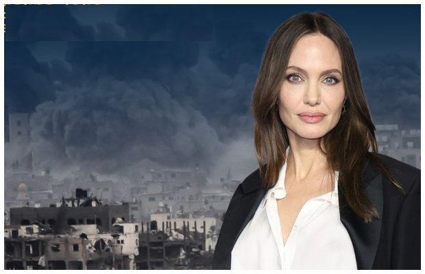 Angelina Jolie expresses support for Palestinian civilians following Jabalia refugee camp bombing