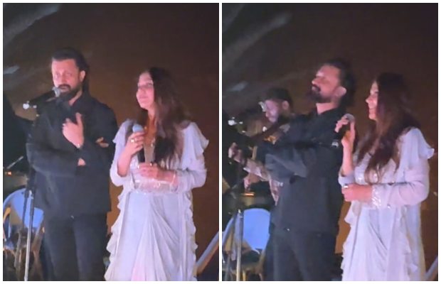 Watch: Atif Aslam and Hadiqa Kiyani reunite to sing their nostalgic hit ‘Hona Tha Pyaar’