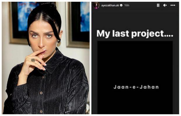 Ayeza Khan wraps up ‘Jaan e Jahan’ shoot; hints at her last project