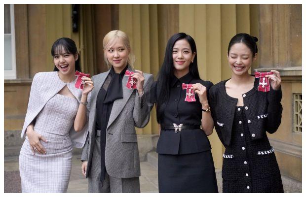BLACKPINK Awarded Honorary MBEs by King Charles at the Buckingham Palace