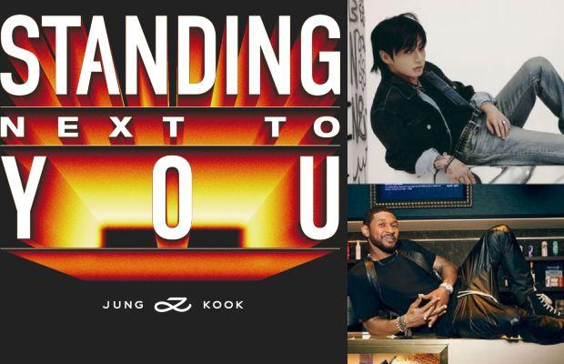BTS’s Jungkook, Usher team up for a new remix of “Standing Next To You”