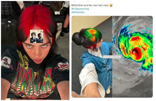 Billie Eilish hits back at trolls after an edited photo of her hair goes viral