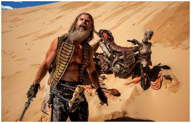 Here is the first look at Chris Hemsworth in Furiosa: A Mad Max Saga