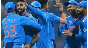 India thrash Sri Lanka by 302 runs to qualify for World Cup 2023 semis