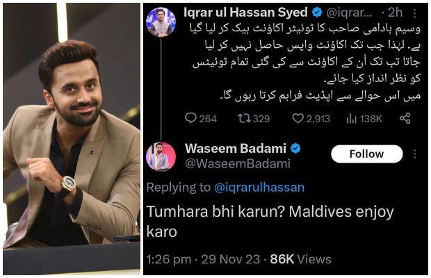 Waseem Badami’s X-account reportedly hacked
