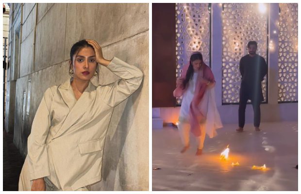 Ayeza Khan narrowly escapes an accident on the set of Jaan e Jahan