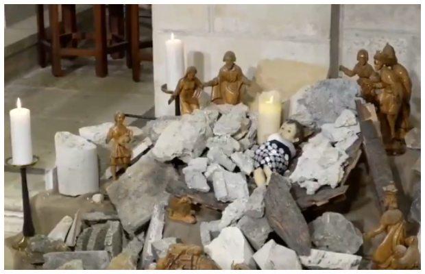 Christ Under the Rubble; Bethlehem is in mourning on this Christmas Eve