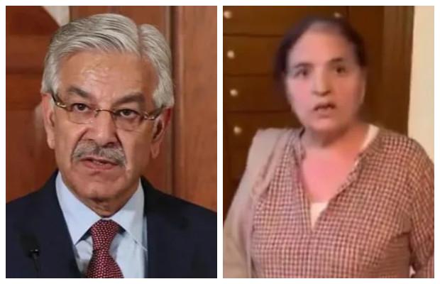 Khawaja Asif responds to allegations slapped by former PTI leader Usman Dar’s mother