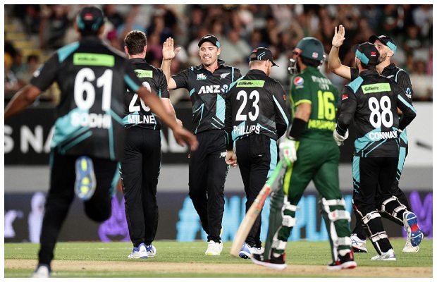 New Zealand thrash Pakistan by 46 runs in the first T-20 match of the series