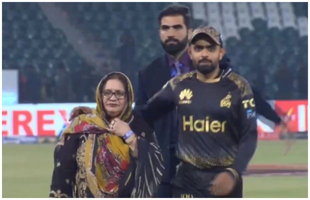 Babar Azam credits his mother for bringing good luck as he scored century against IU