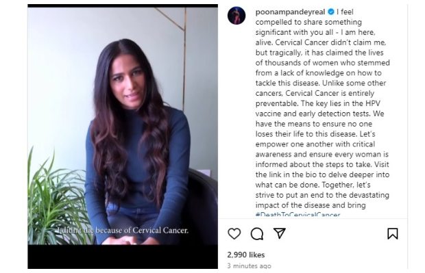 CHEAP PUBLICITY STUNT? Poonam Pandey fakes death for cervical cancer awareness