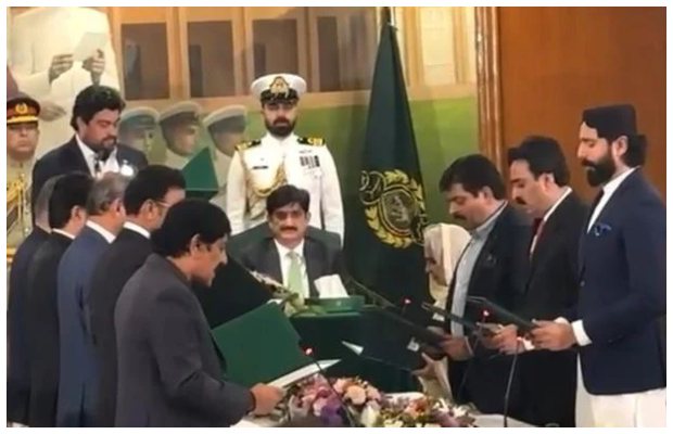 9-member Sindh cabinet sworn in