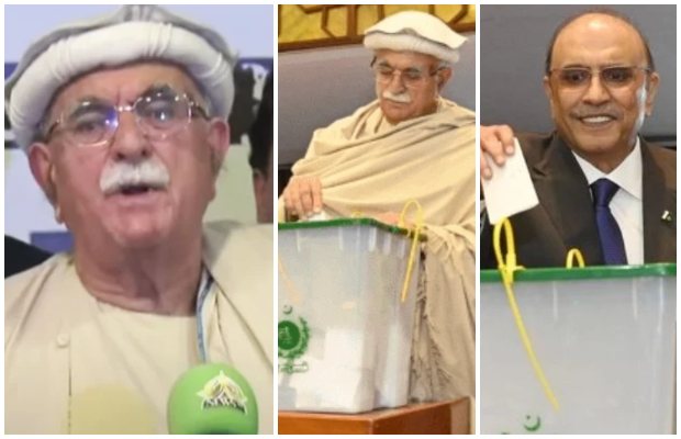 Achakzai accepts defeat, congratulates Zardari on winning presidential election