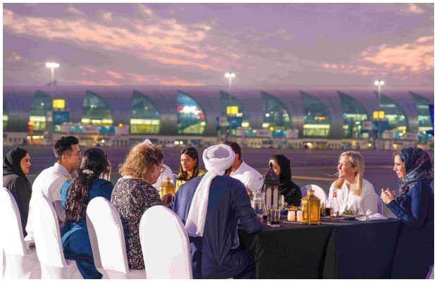 Dubai International Airport makes history by hosting first-ever iftar on its runway