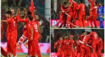 Islamabad United clinches PSL9 title after a thriller last over final
