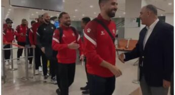 FIFA World Cup Qualifiers Round 2: Jordanian football team arrives in Islamabad