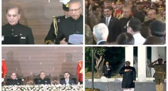 Shehbaz Sharif sworn in as the 24th Prime Minister of Pakistan