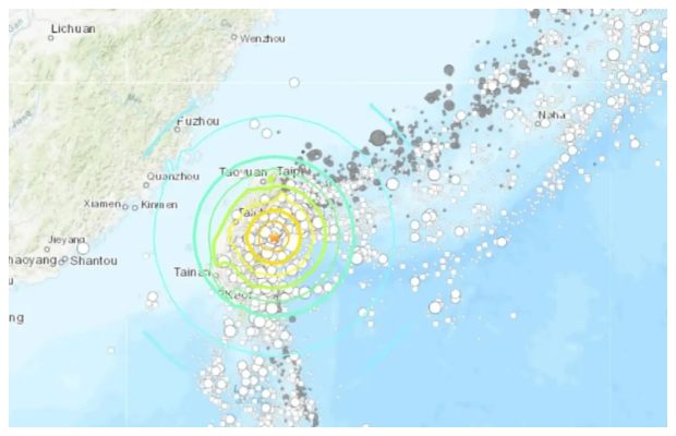 7.4 magnitude earthquake rocks Taiwan leading to tsunami warnings issued in Japan