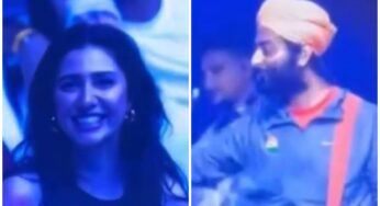 Here is when Arijit Singh spotted Mahira Khan in his Dubai Concert