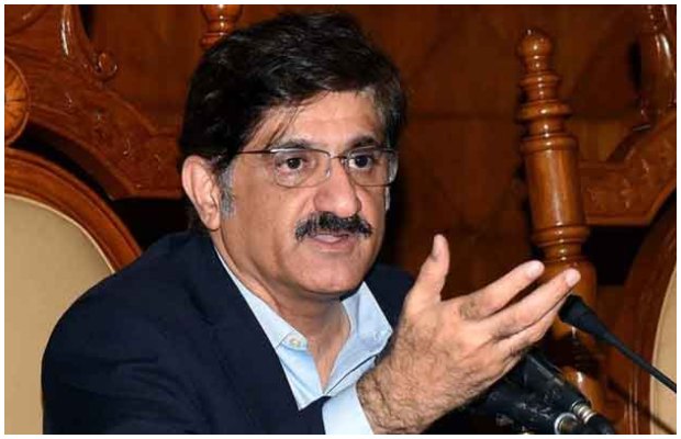 Sindh Chief Minister blames the caretaker govt for the bad law and order situation