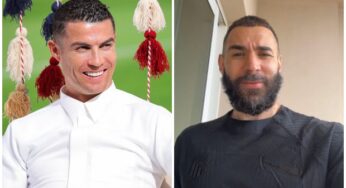 Cristiano Ronaldo and Karim Benzema extend Eid wishes