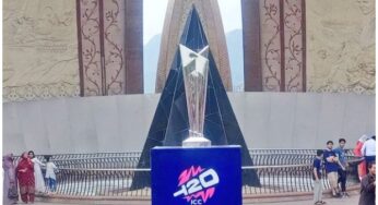 ICC T20 World Cup trophy arrives in Pakistan