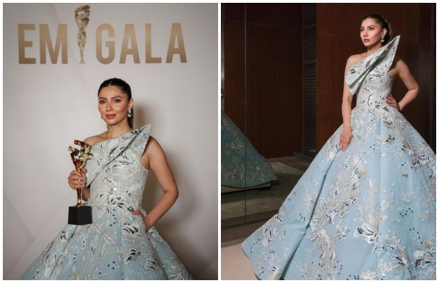 Mahira Khan honoured with ‘Artist in Fashion’ award at EMIGala 2024