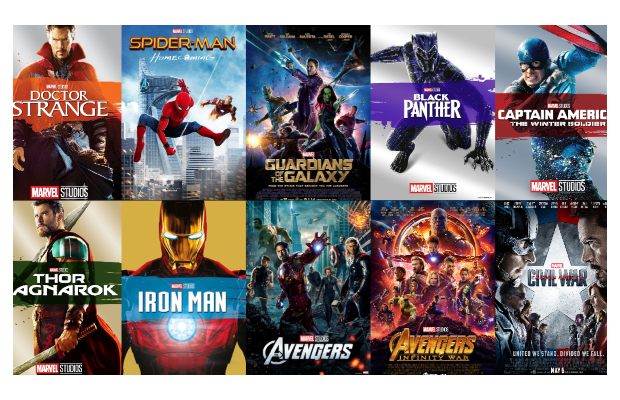 Oyeyeah picks top 10 Marvel films