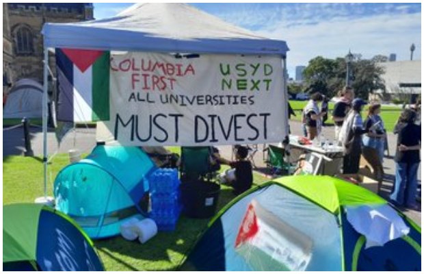 Pro-Palestine Protests spread to Sydney University after US and France