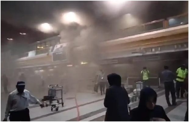 Flight operations suspended till 10 pm as fire breaks out at Lahore airport departure lounge