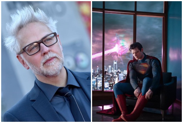 James Gunn shares the first look at David Corenswet as Superman